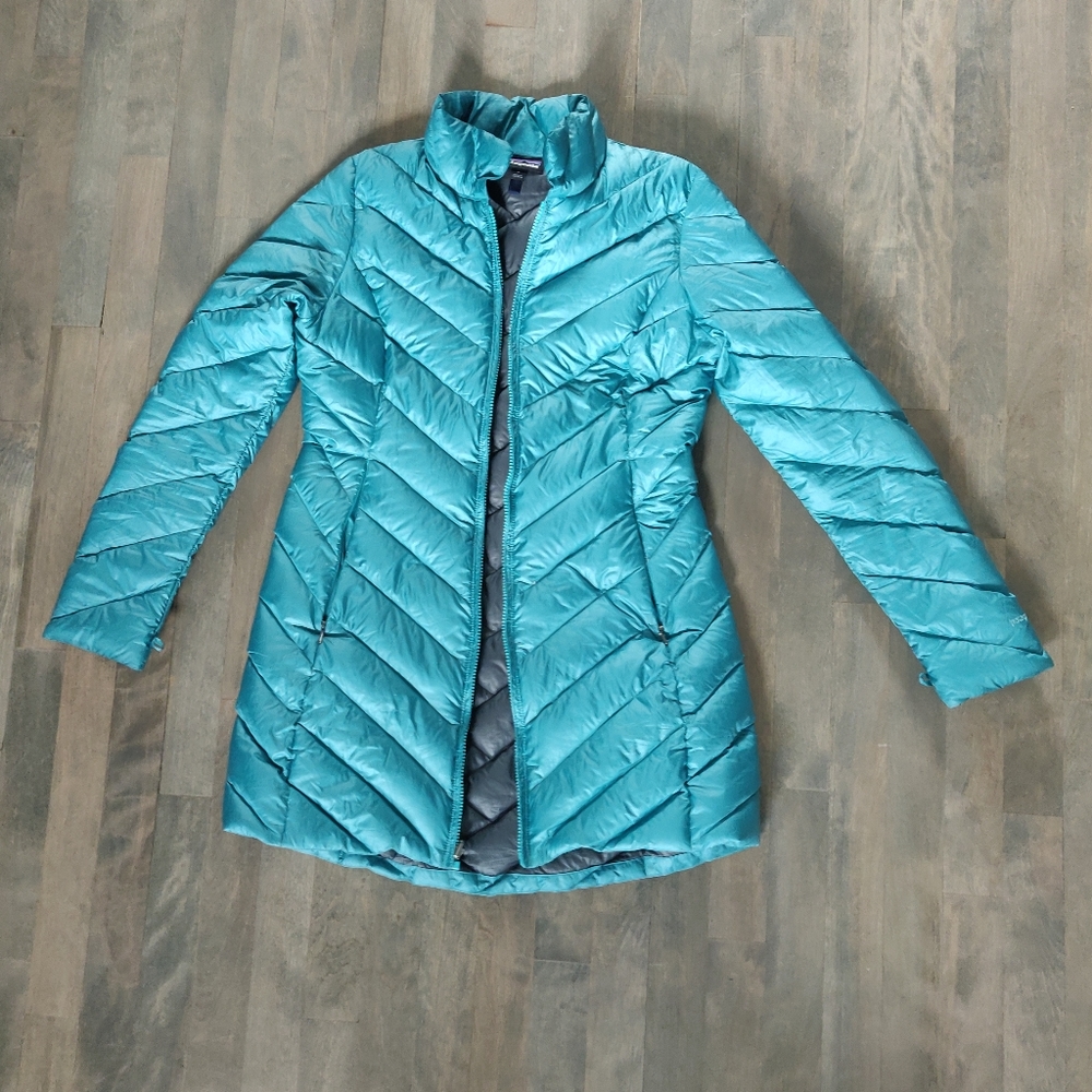 Teal Patagonia Lightweight Jacket